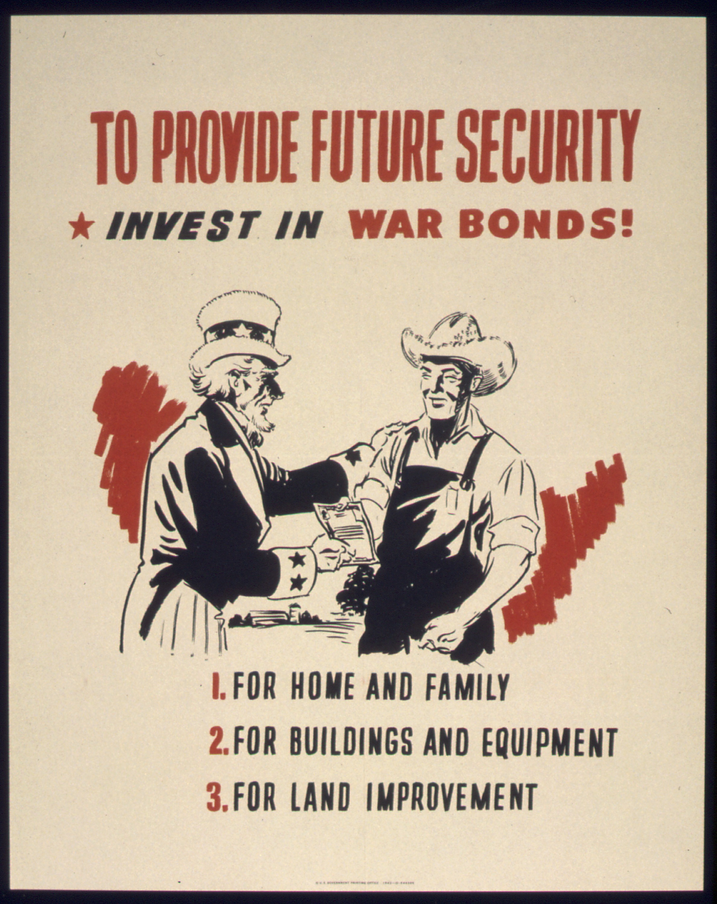 TO PROVIDE FUTURE SECURITY INVEST IN WAR BONDS - NARA - 515842