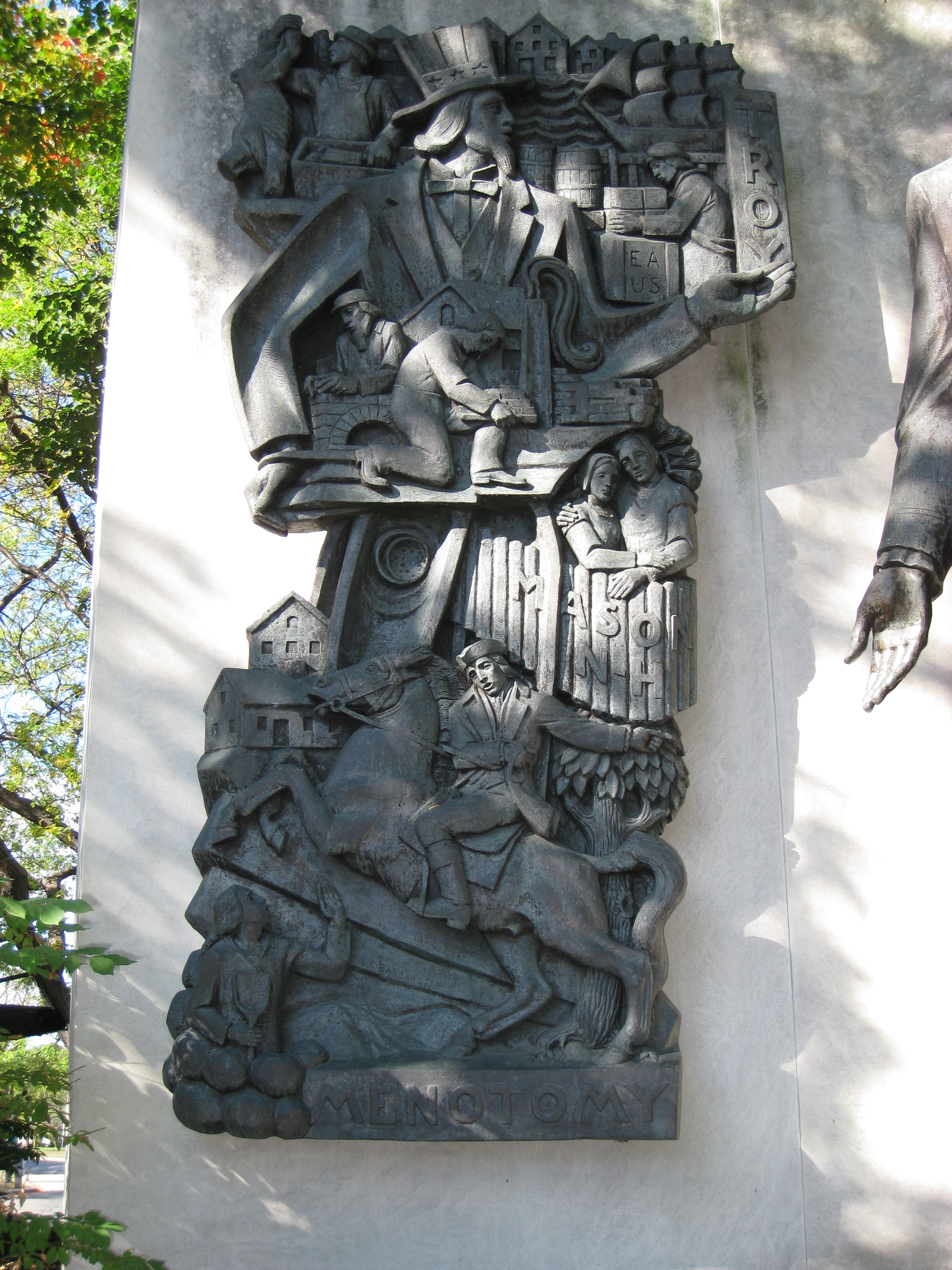 Uncle Sam Memorial Statue, Arlington, MA - Uncle Sam