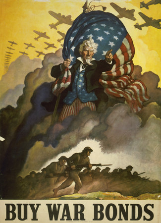 Uncle sam war bonds