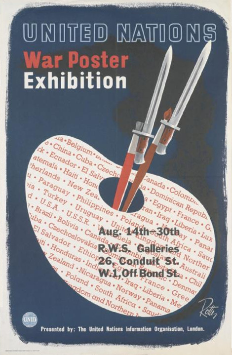 United Nations War Poster Exhibition Art.IWMPST15697