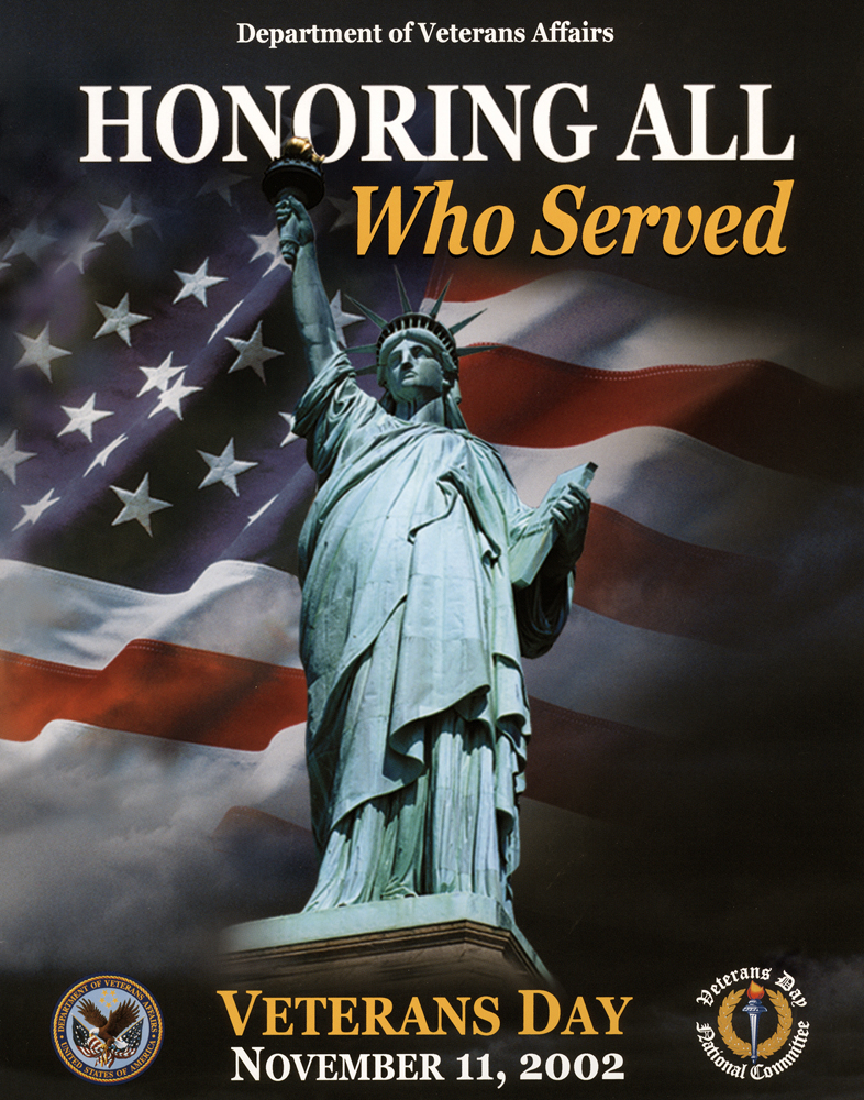 Veterans Day poster 2002
