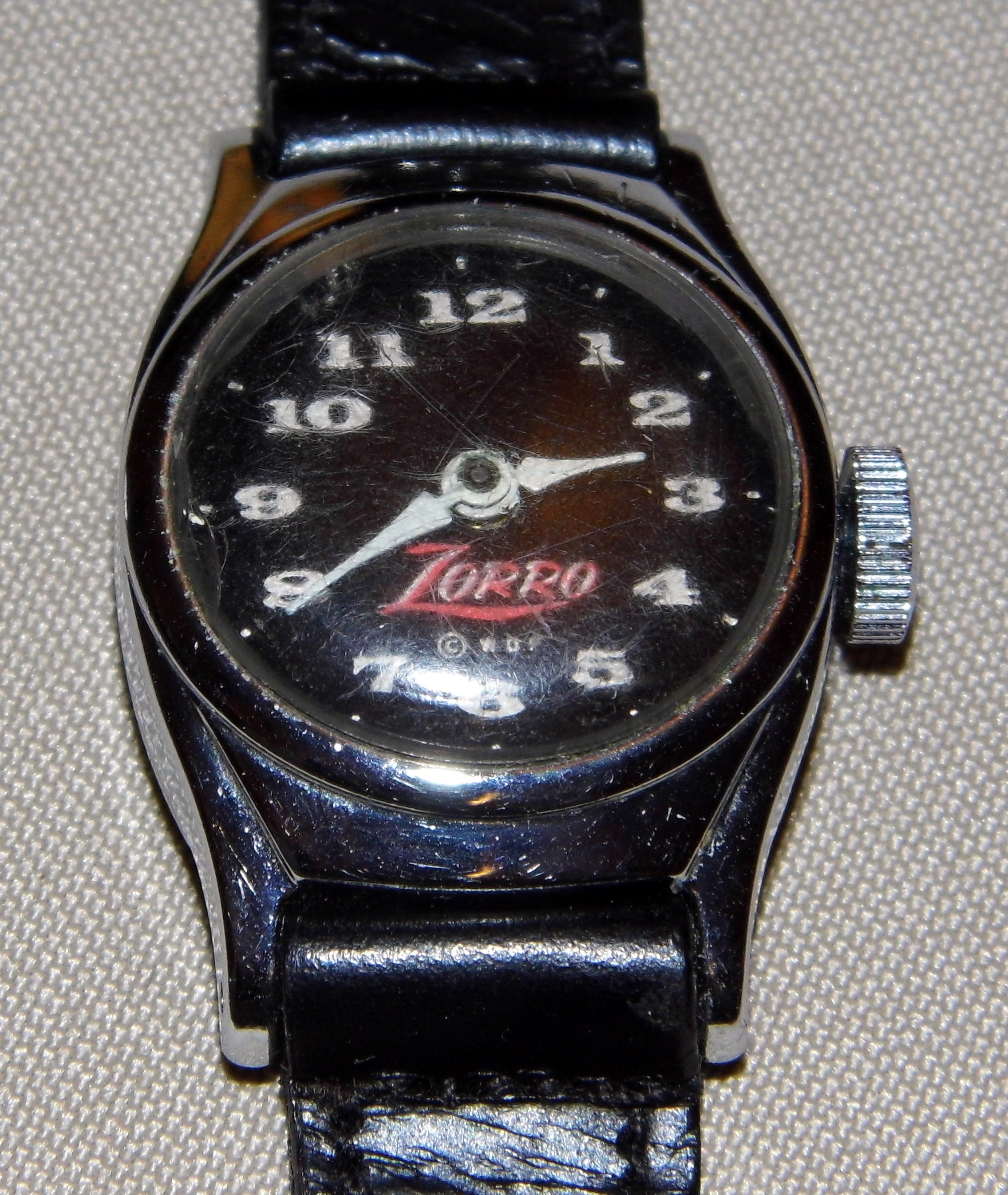Vintage "Zorro" Mechanical-Wind Novelty Watch (8474146471)