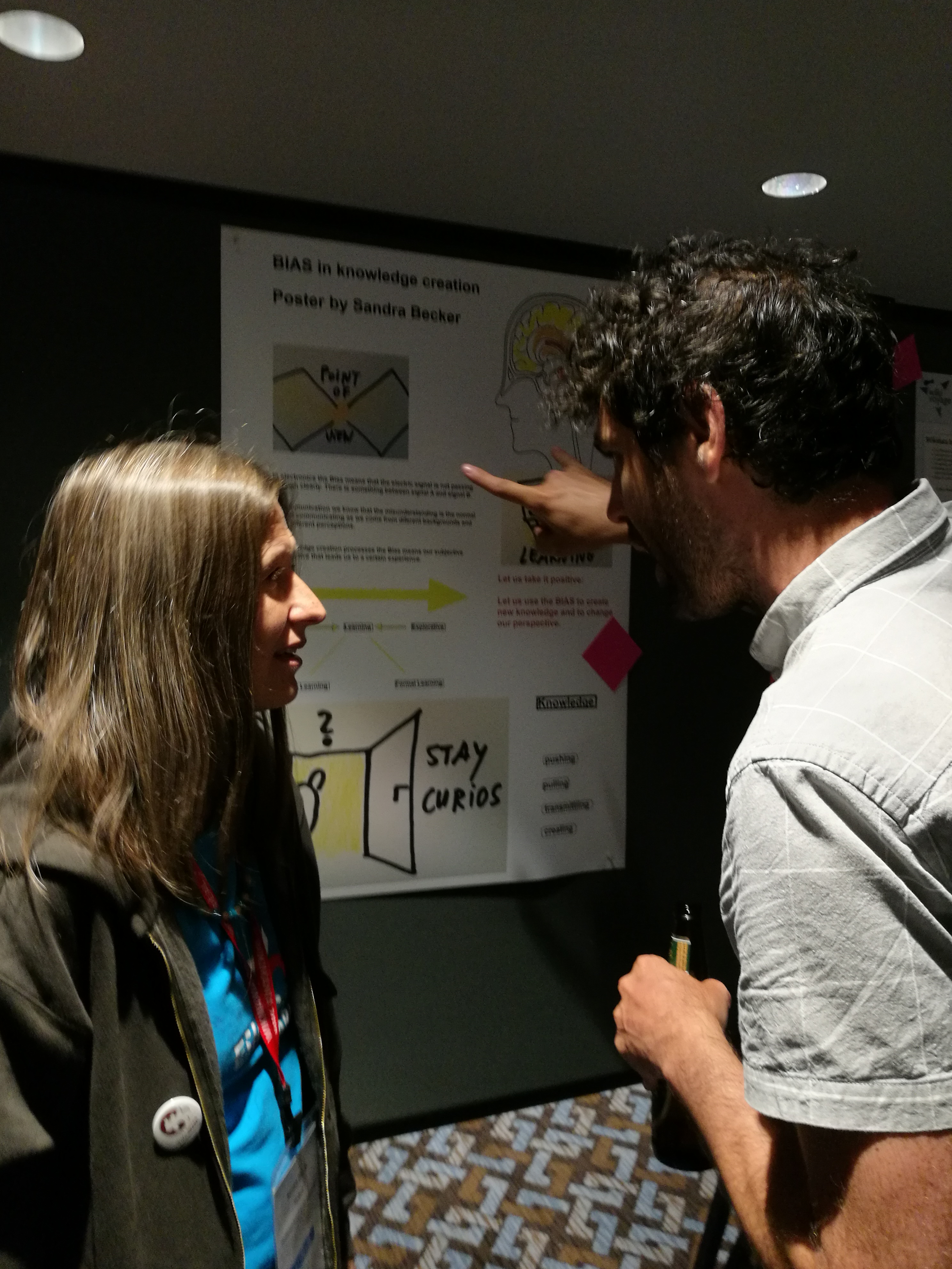 Wikimania Poster session 02
