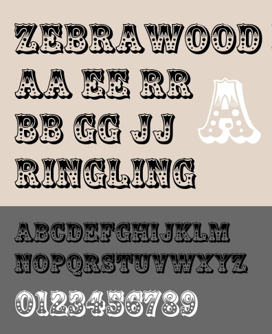 ZebrawoodStd-Regular